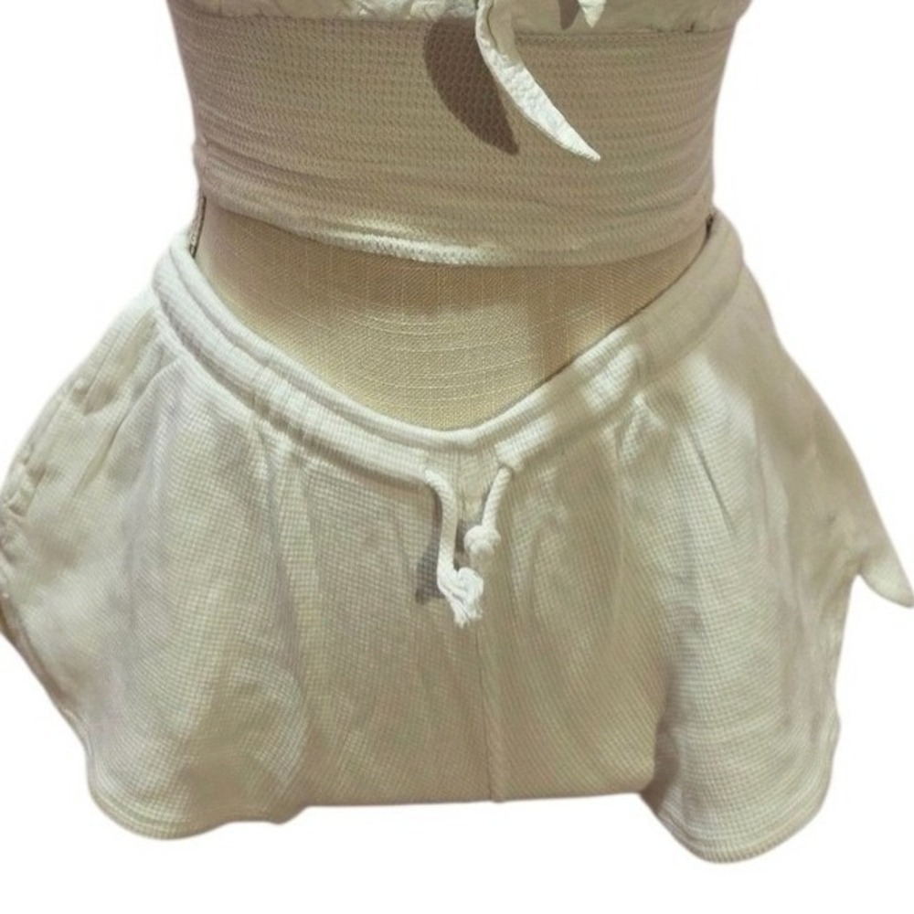 John Galt Brandy Melville White Shorts Cotton